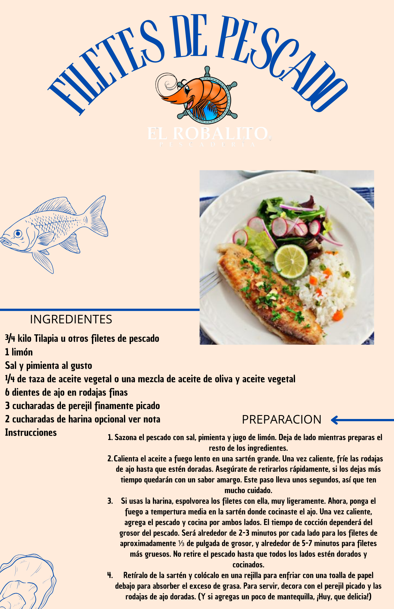 Receta de Mariscos 5